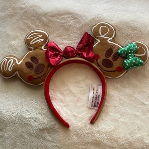 Disney Parks Gingerbread Minnie/Mickey Ears